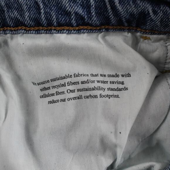 Frame Jeans Womens 29 Le High Flare Crystal Shores Rips Distressed Blue Boho - Picture 8 of 15